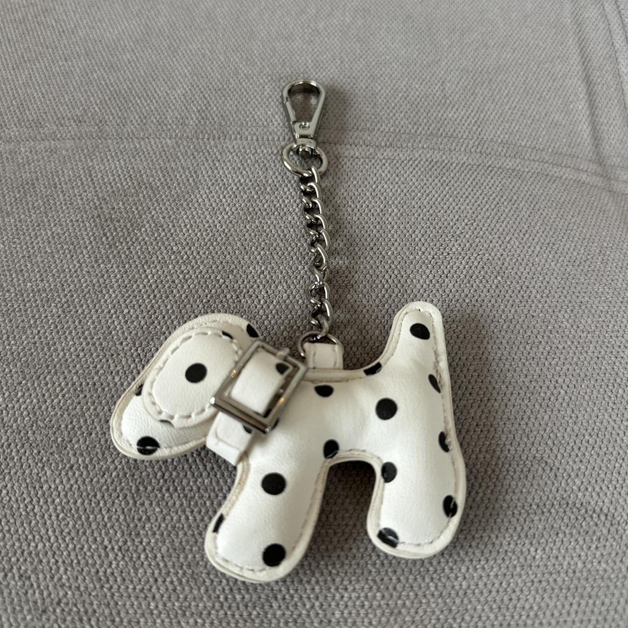 Steve Madden Dalmatian Dog Bag Charm