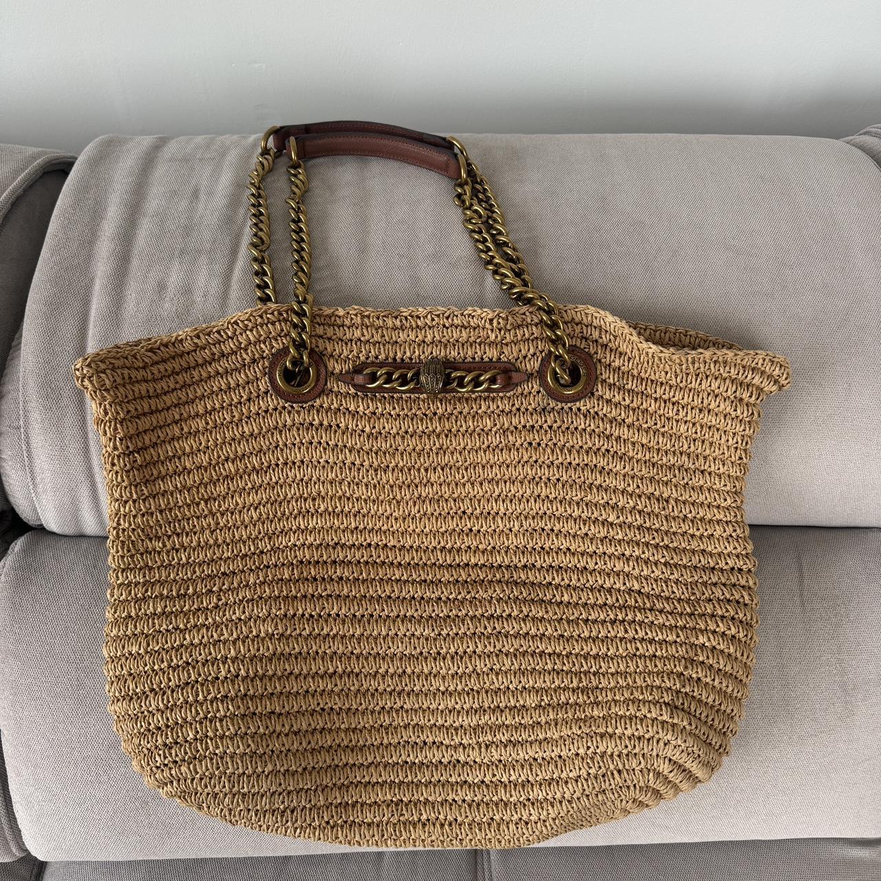 Kurt Geiger Chelsea Rafia Tote