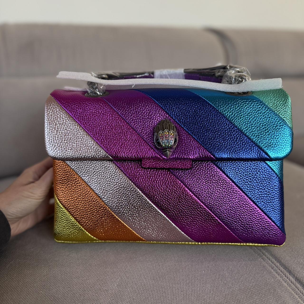 Kurt Geiger Medium Rainbow Multi Bag