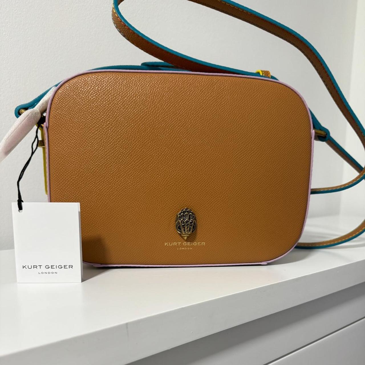 Kurt Geiger London Brown Rainbow Richmond Bag
