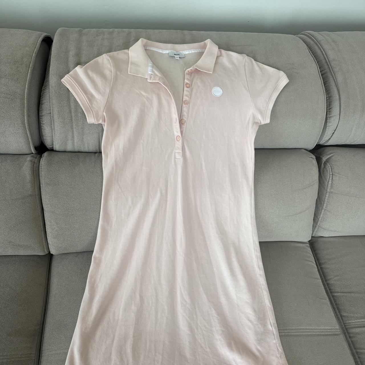 Light pink Rose Hugo Boss polo tennis dress Brand New #polodress