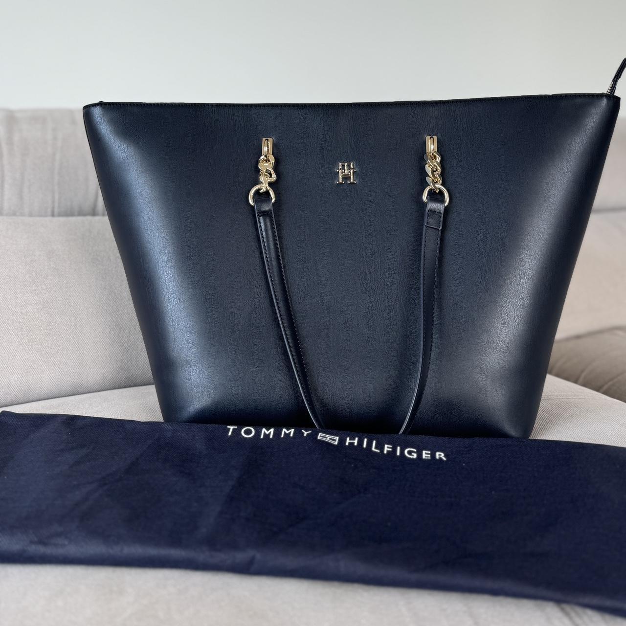Tommy Hilfiger Navy Blue Tote Bag