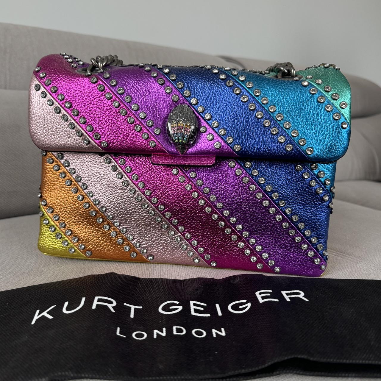 Kurt Geiger London Medium Crystal Rainbow Bag RRP £319