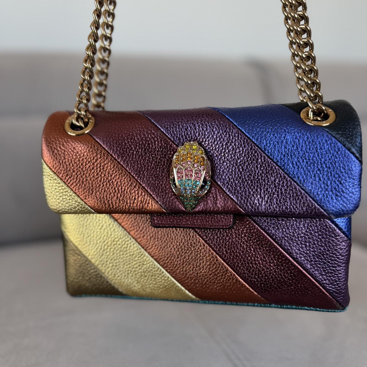 Kurt Geiger Kensington multi-coloured leather crossbody bag