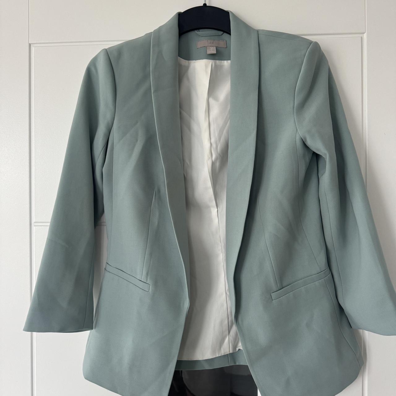H&M Blue Turquoise Blazer