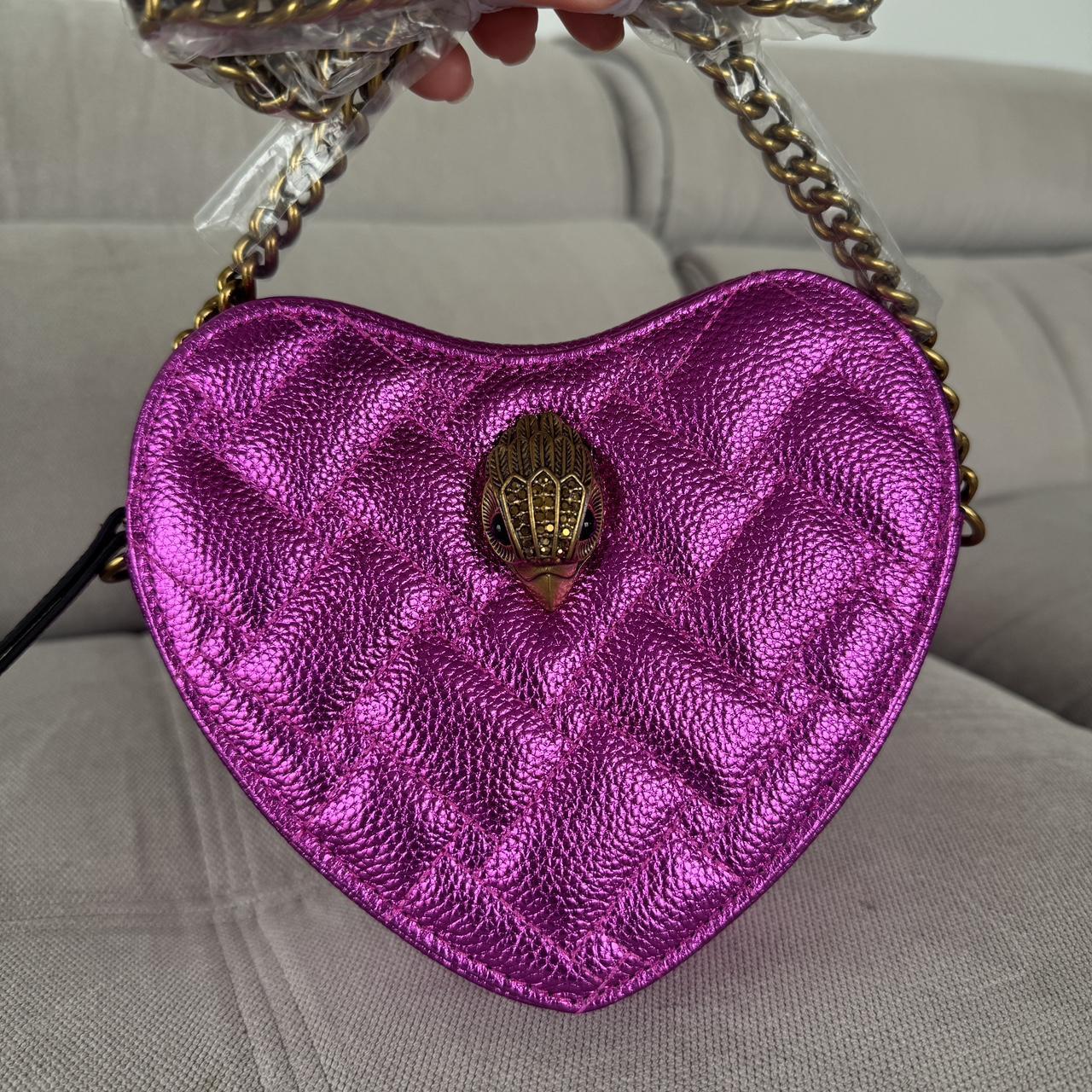 Kurt Geiger Purple Heart Bag