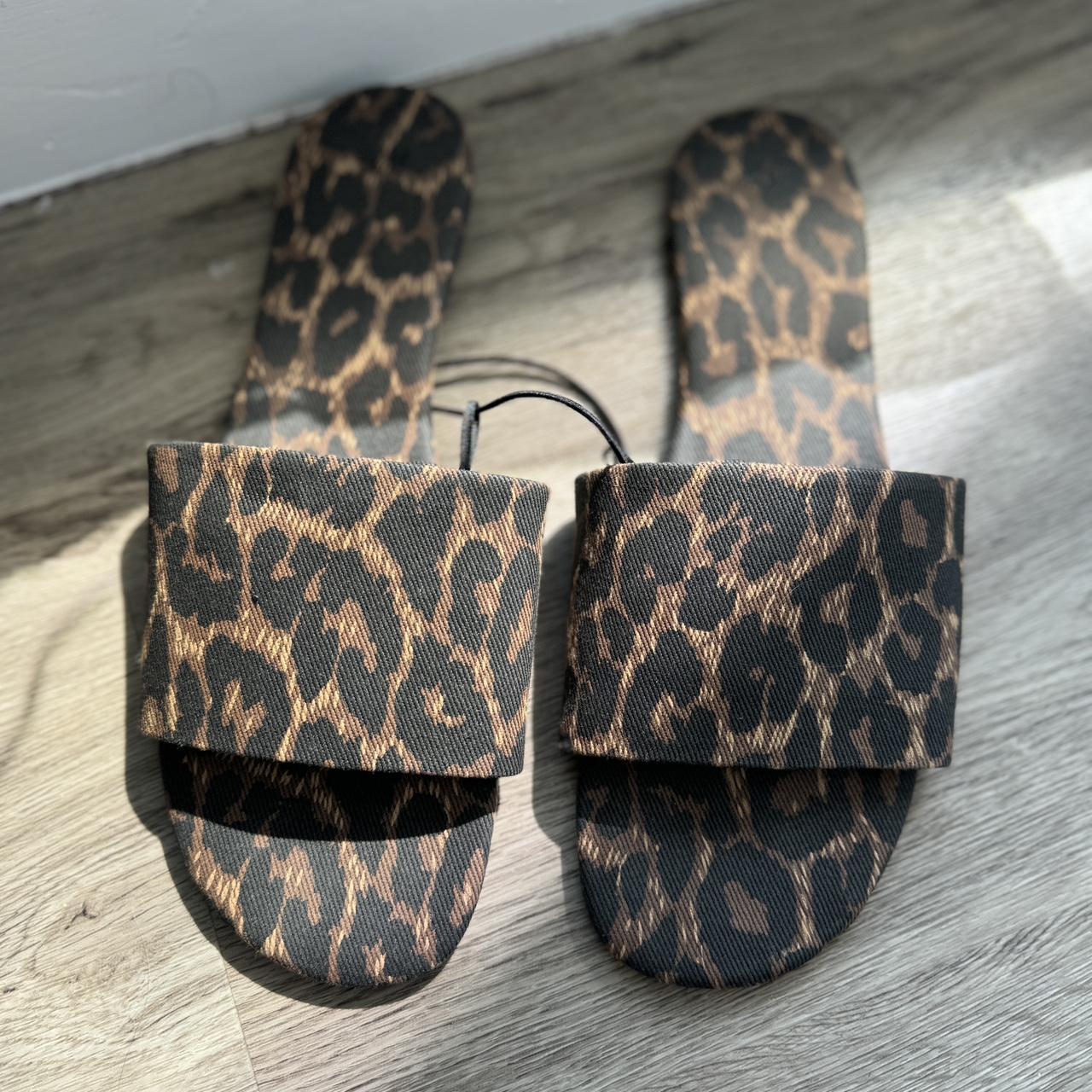 Leopard Brown Sandals 42
