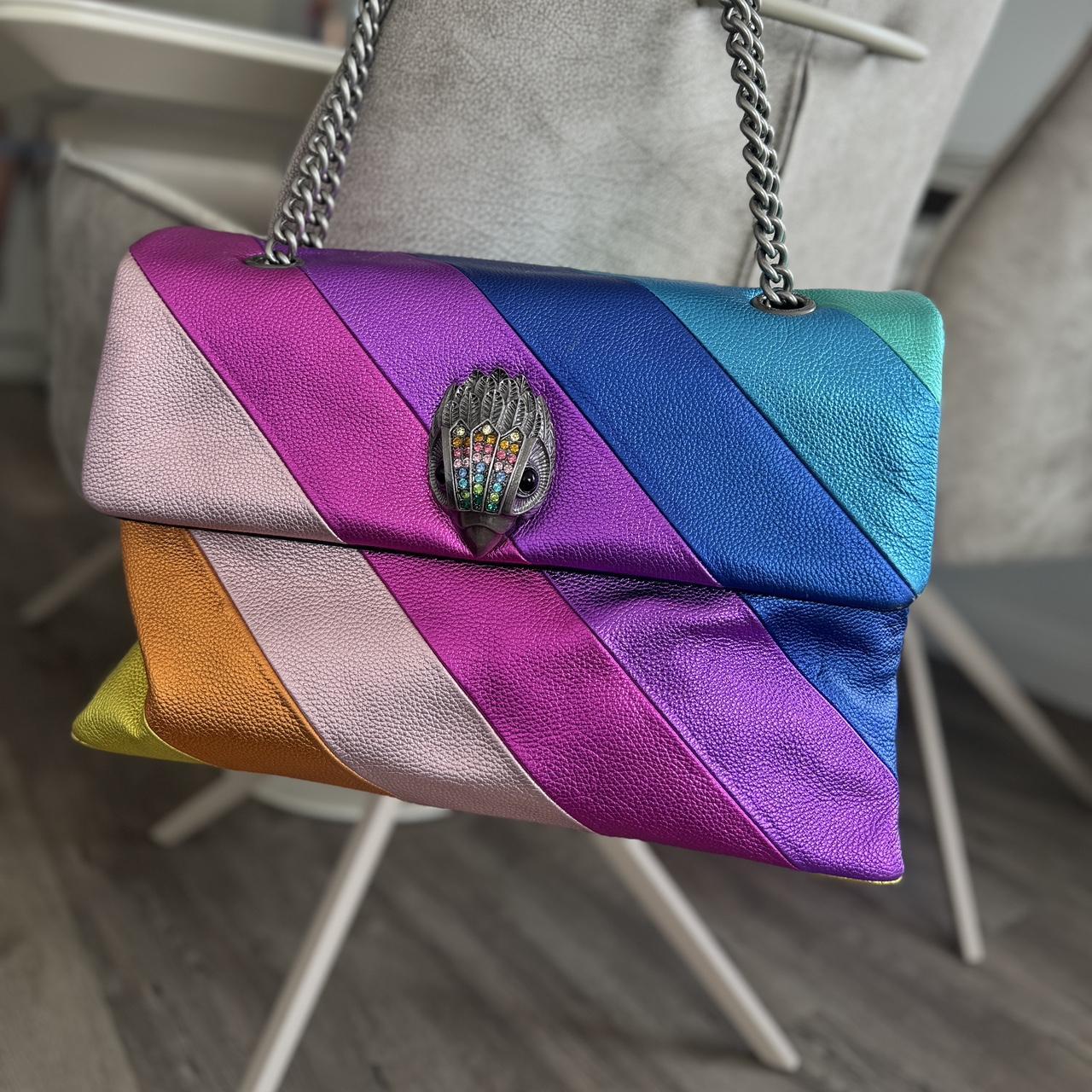 Kurt Geiger London Kensington Rainbow Multi XXL Bag RRP £349