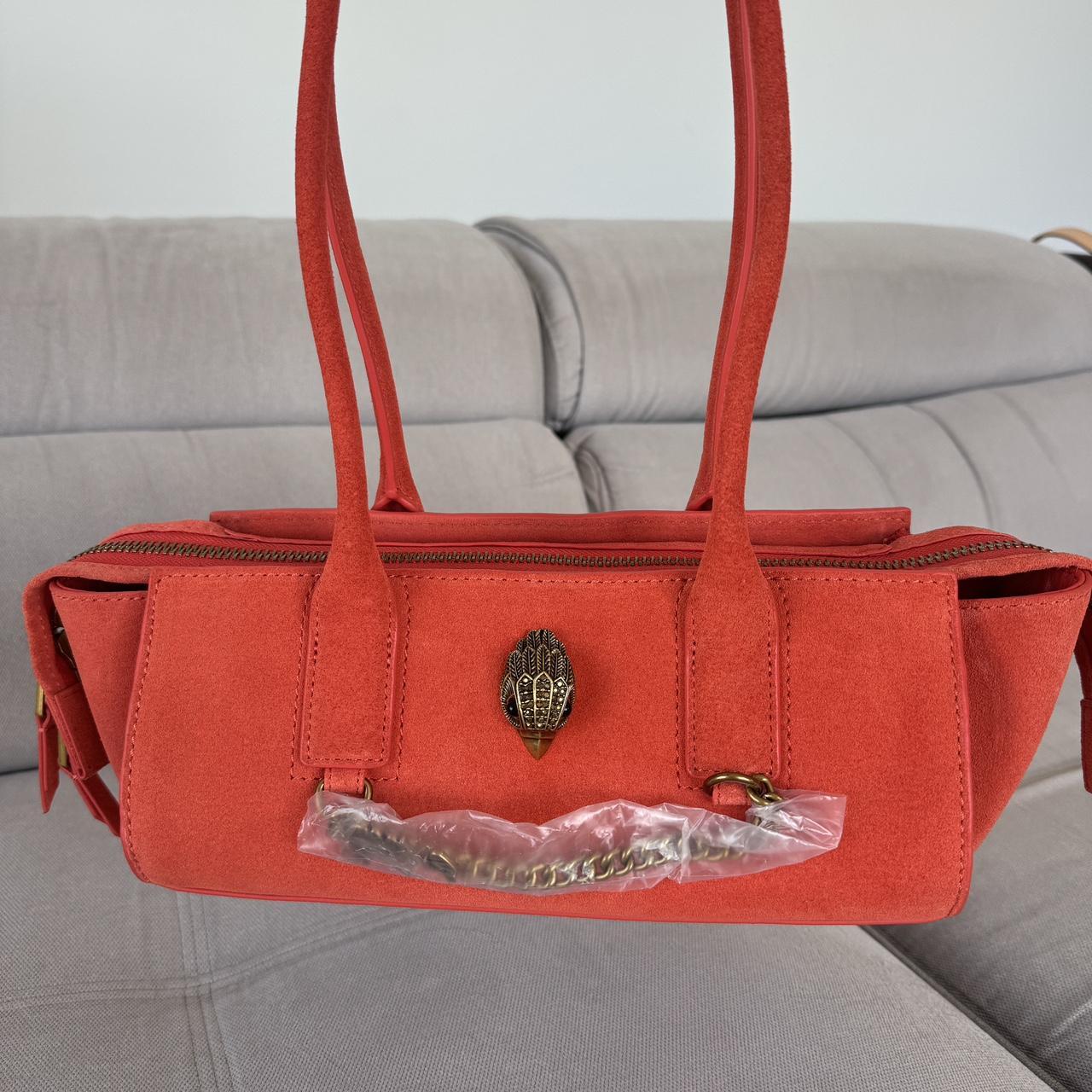 Kurt Geiger Sloane Coral Orange Red bag Brand New