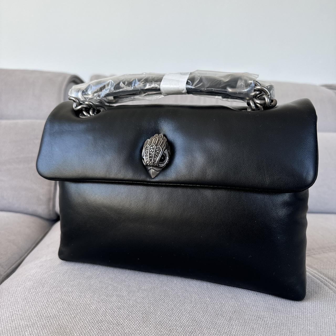 Kurt Geiger Medium Kew Black Leather Bag Brand New