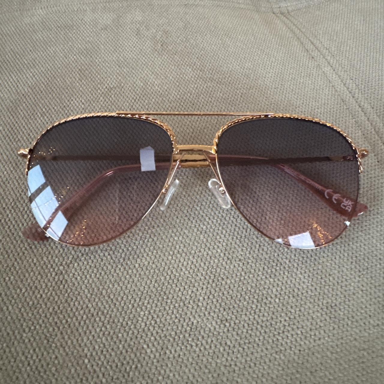 River Island Purple Sunglasses