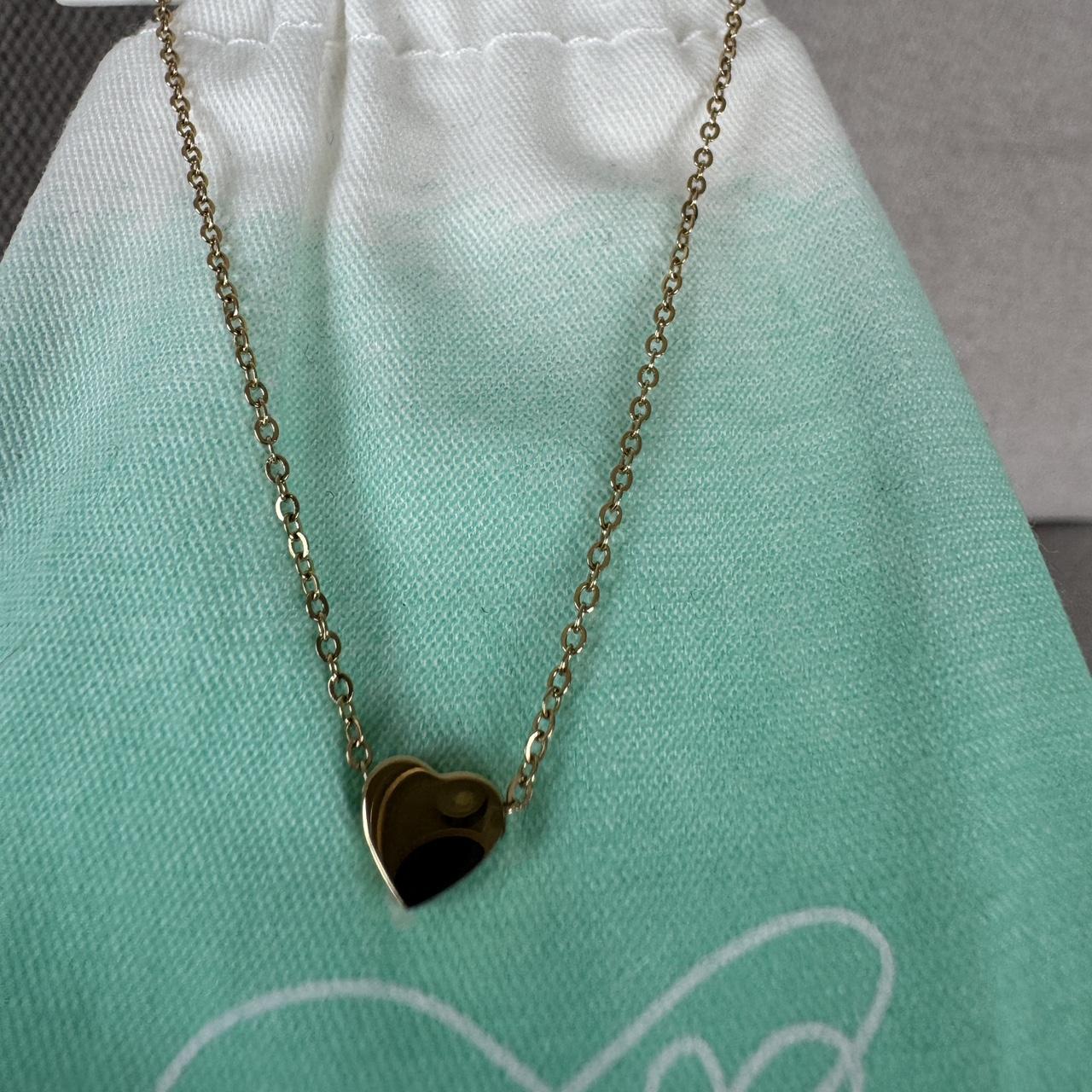 Gold plated Heart Necklace