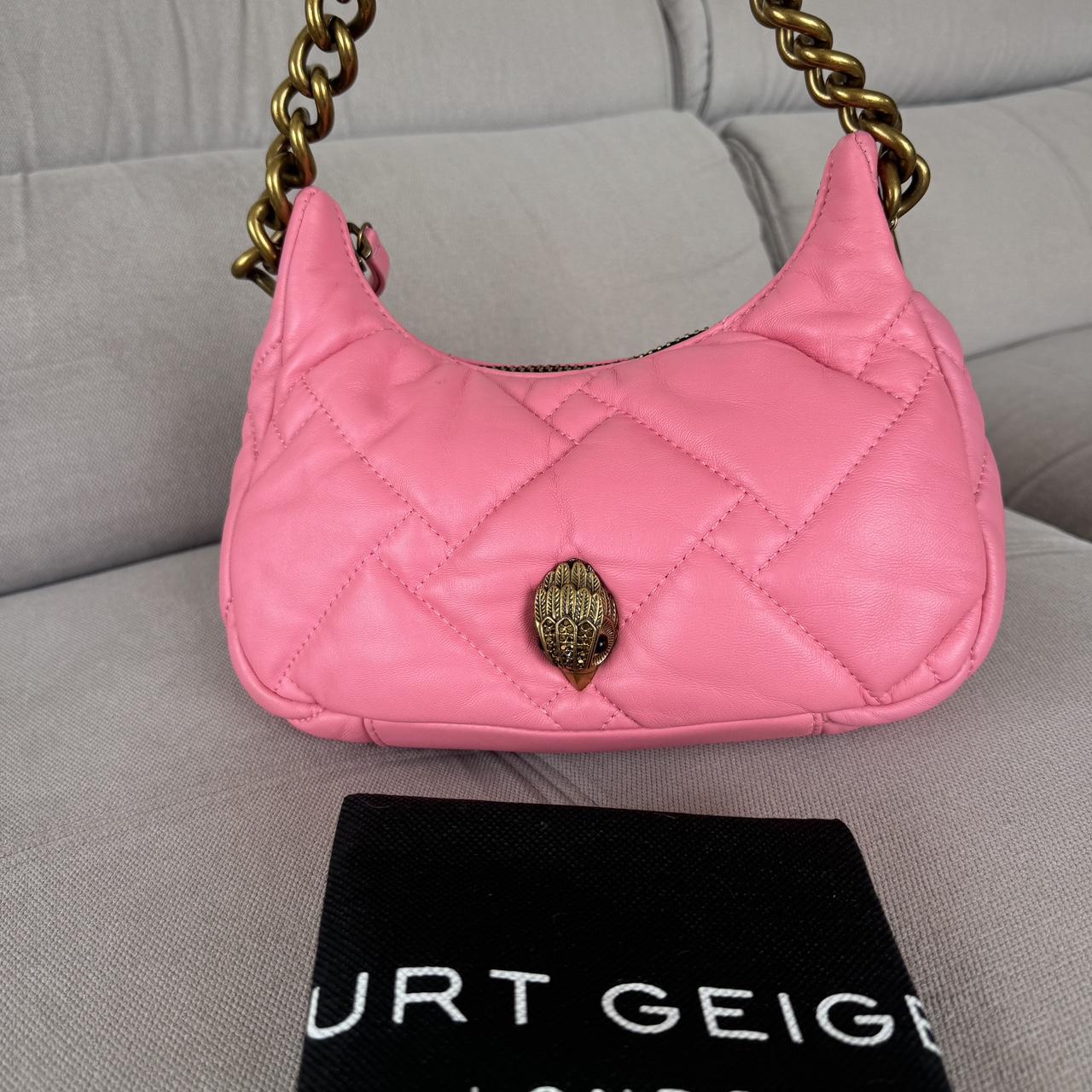Kurt Geiger Pink Soft Leather Bag